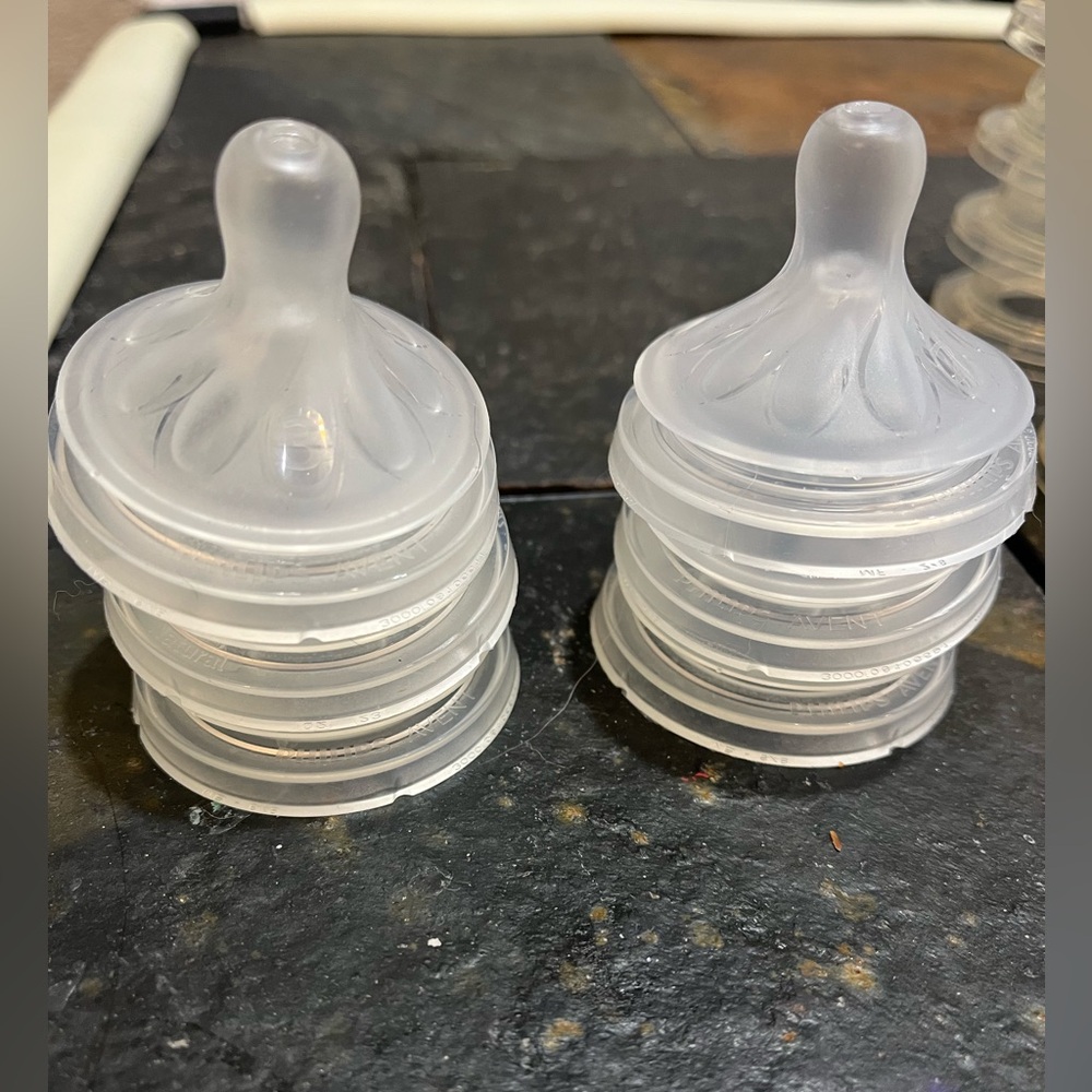 Philips Avent Anti Colic Clear Baby Bottle Nipples